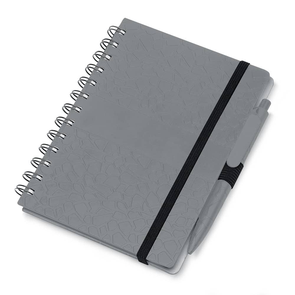 Caderno B6 Capa em ABS com Caneta — opção de foto 3