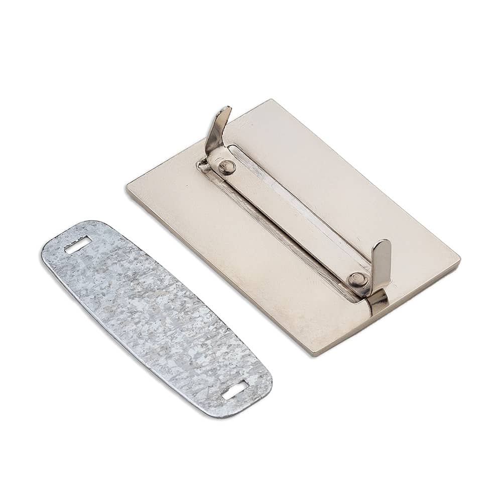 Placa de inox — opção de foto 2
