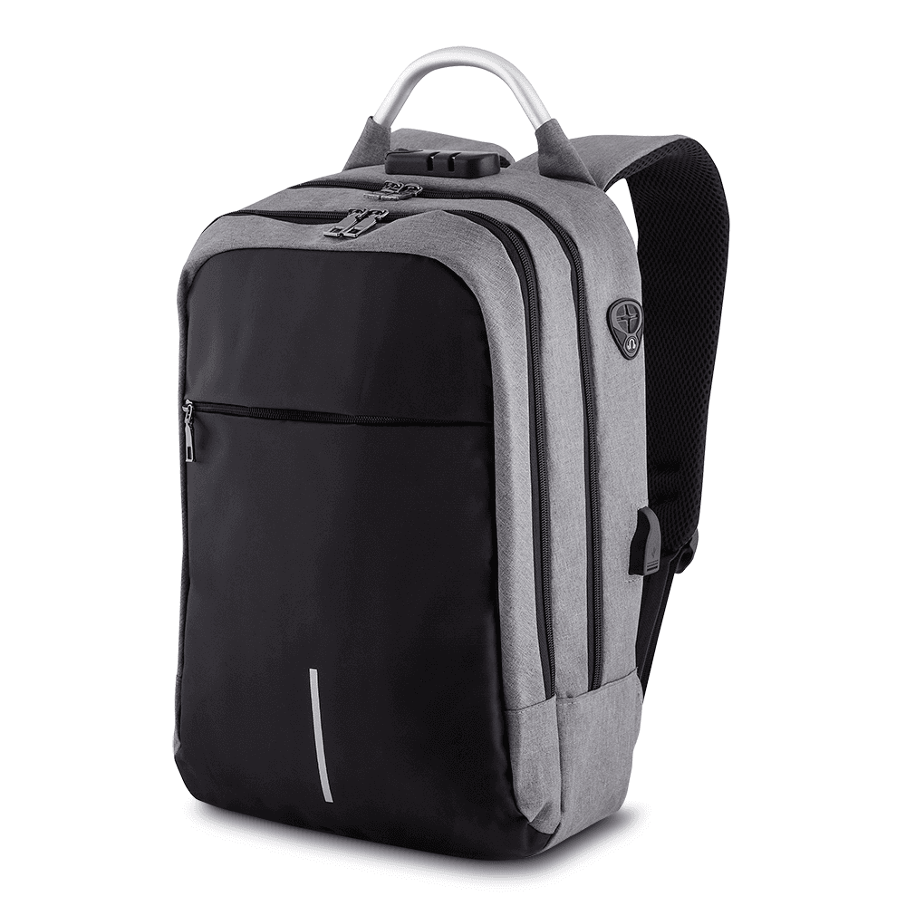 Mochila para Notebook em Poliéster e PU — opção de foto 2