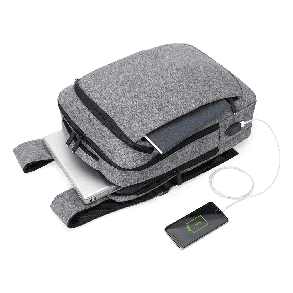 Mochila Pasta para Notebook em Poliéster 600D — opção de foto 3