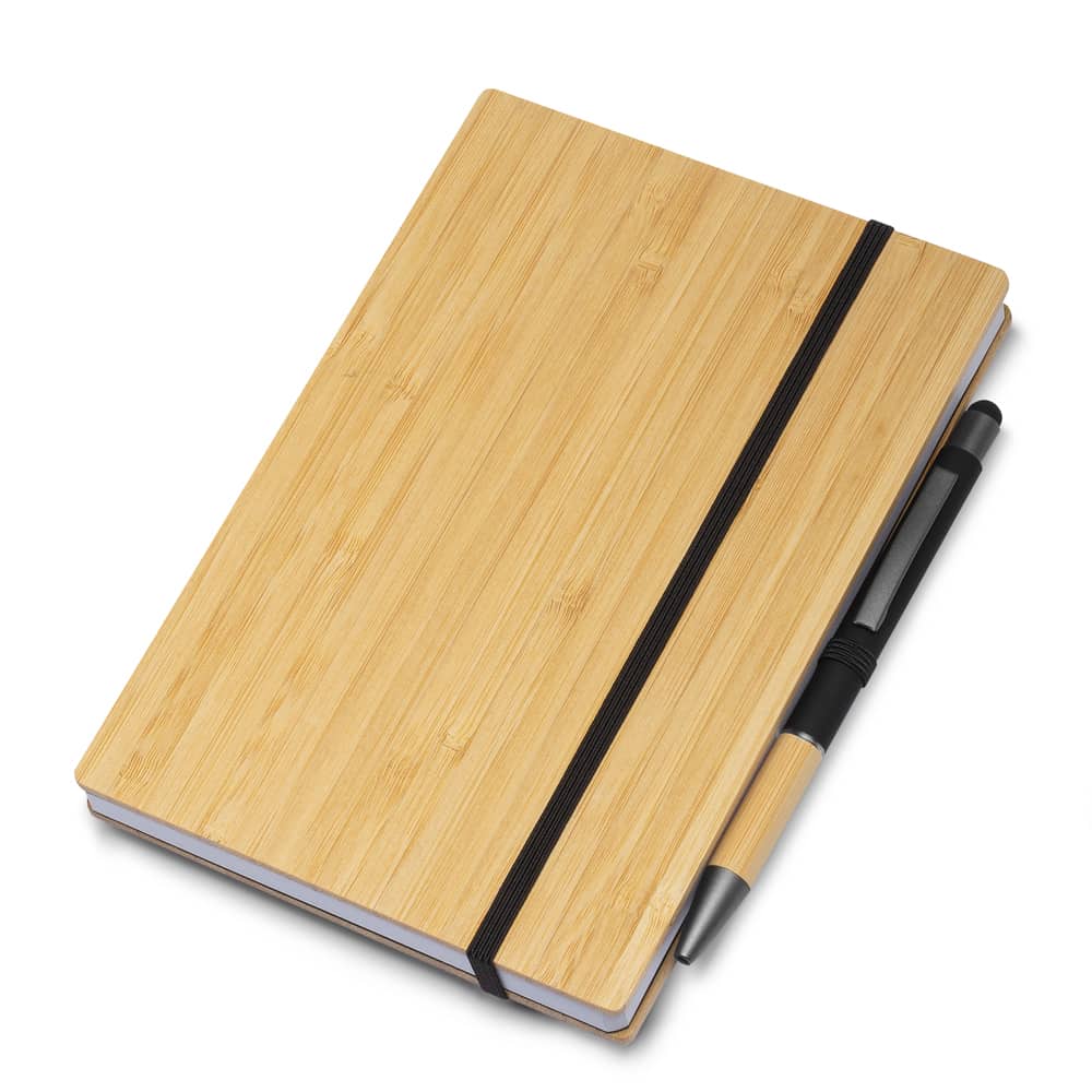 Caderno B6 Capa em Bambu — opção de foto 4