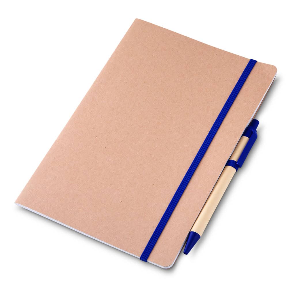 Caderno A5 capa em papel Kraft com caneta — opção de foto 7