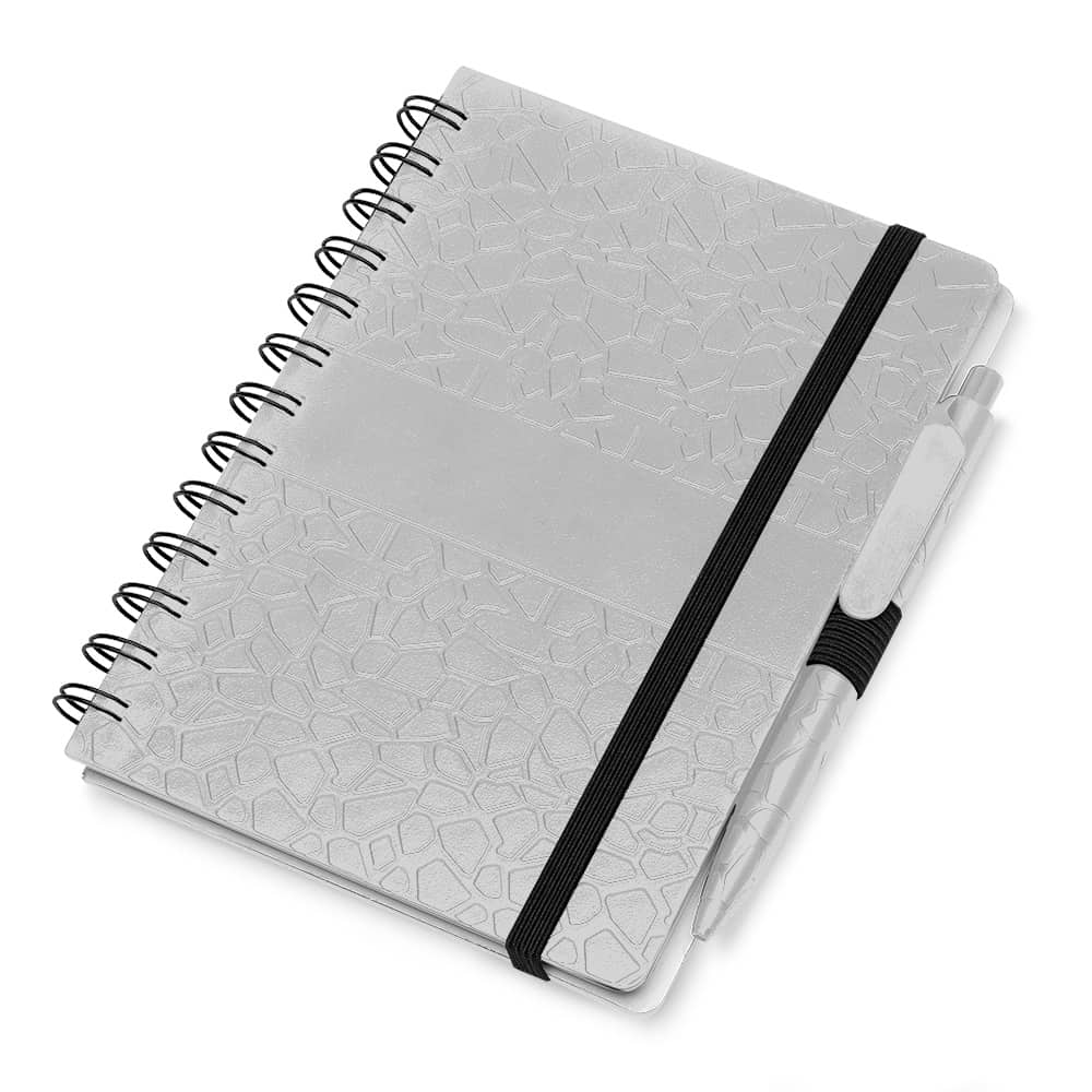 Caderno B6 Capa em ABS com Caneta — opção de foto 11
