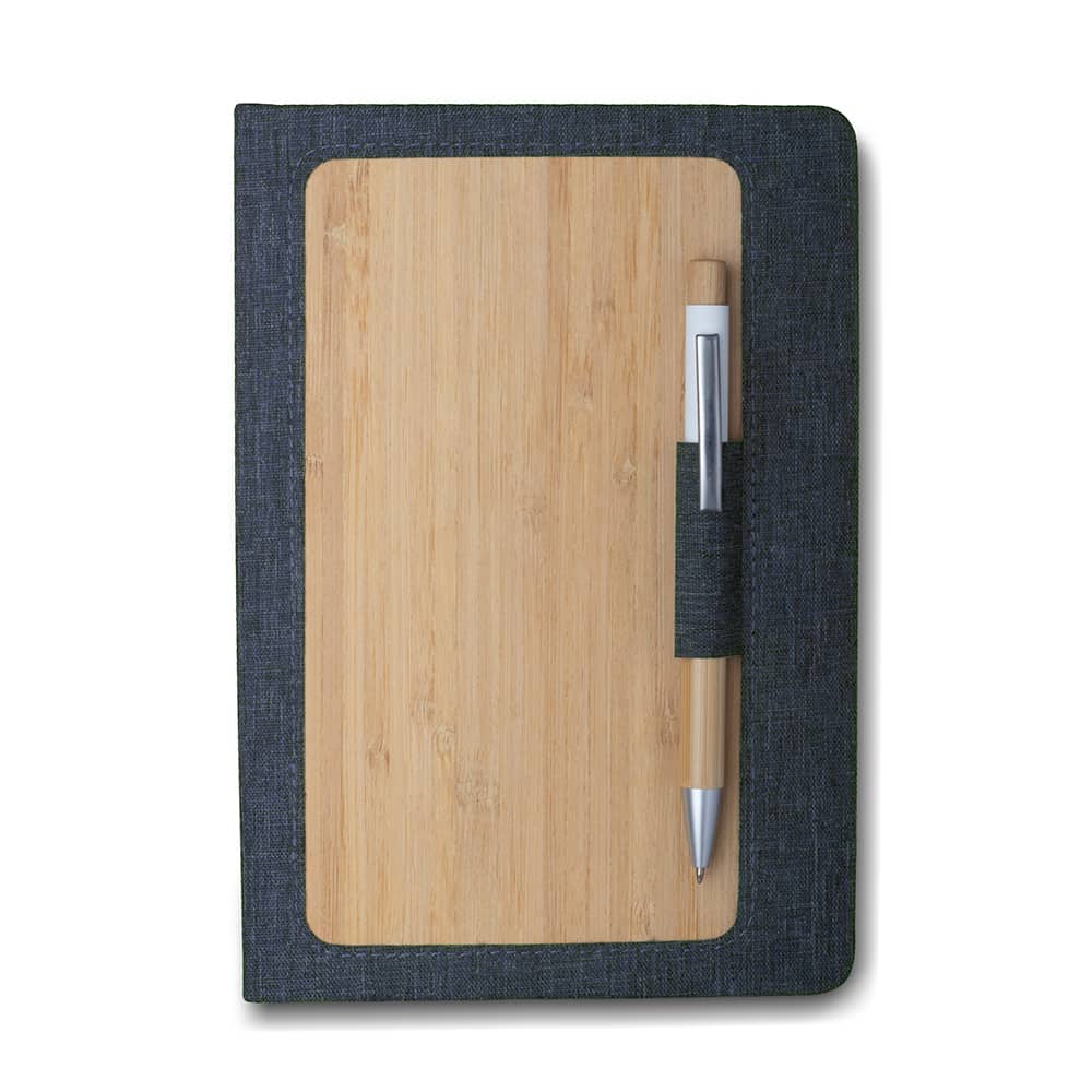 Caderno A5 Capa em RPET e Bambu — opção de foto 7