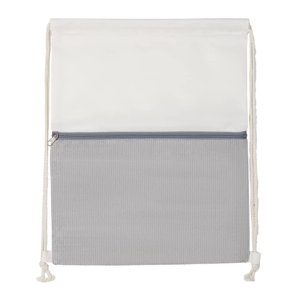 Sacola Mochila em poliéster e veludo 41x34,4cm — opção de foto 7