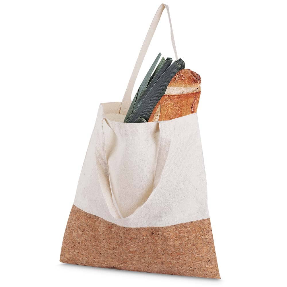 Sacola em Algodão 140g m2 e Cortiça 39x35cm — opção de foto 4