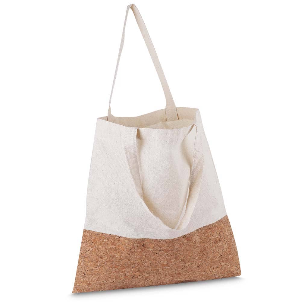 Sacola em Algodão 140g m2 e Cortiça 39x35cm — opção de foto 3