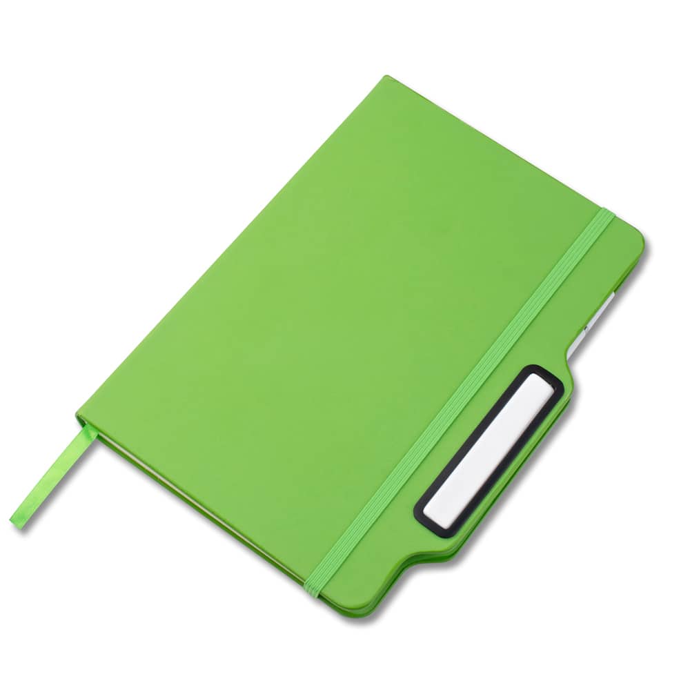Caderno A5 Capa em PU com Caneta — opção de foto 2
