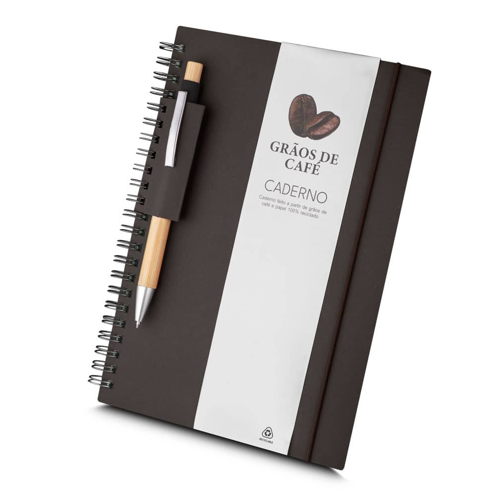 Caderno A5 Capa em Papel Reciclado — opção de foto 2