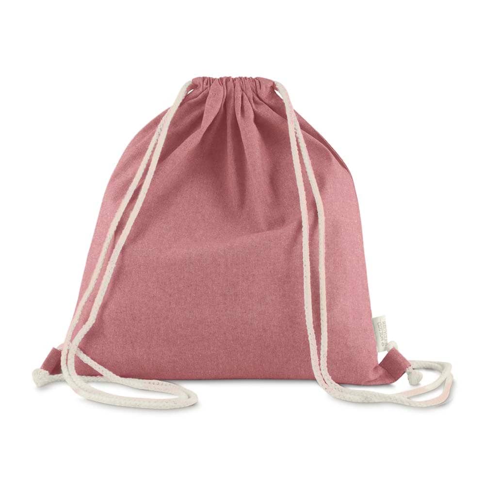 Sacola Mochila em algodão mescla reciclado 140g m2 — opção de foto 10
