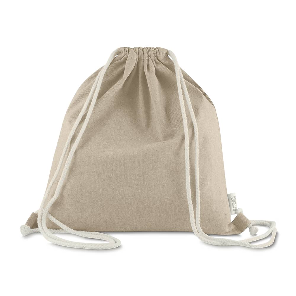 Sacola Mochila em algodão mescla reciclado 140g m2 — opção de foto 15