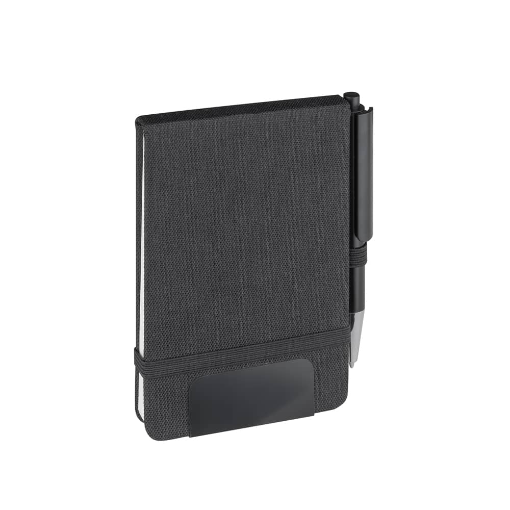 Mini caderno A6 em RPET com caneta — opção de foto 5
