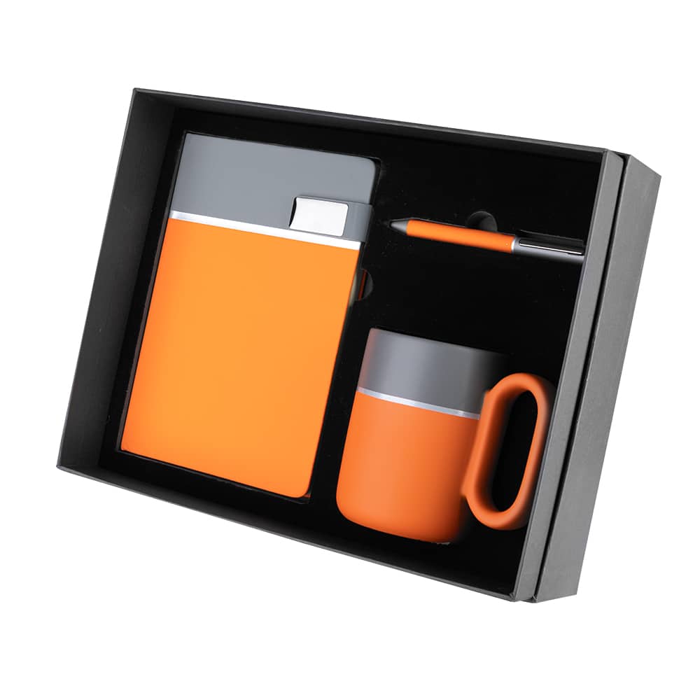 Kit escritório Caderno, Caneca e Caneta Metalica — opção de foto 15