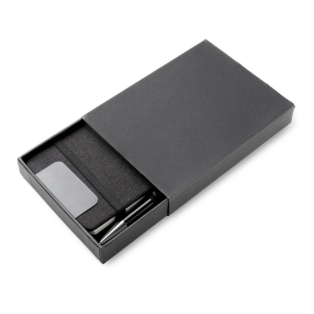 Mini caderno A6 em RPET com caneta — opção de foto 11