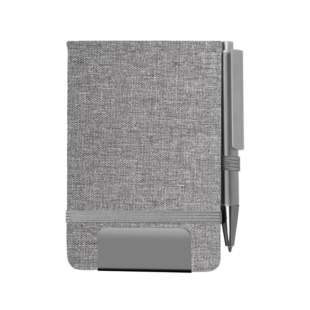 Mini caderno A6 em RPET com caneta — opção de foto 3