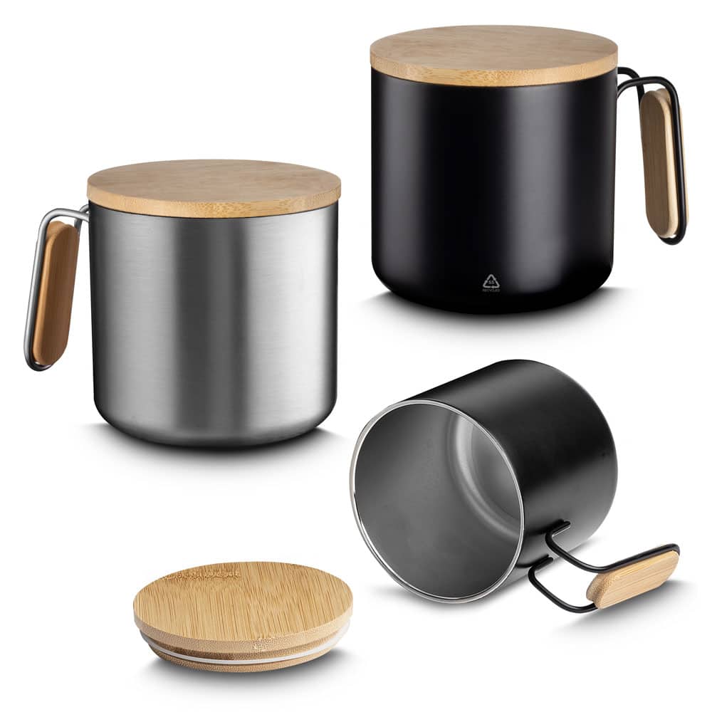 Caneca Térmica em Aço Inox