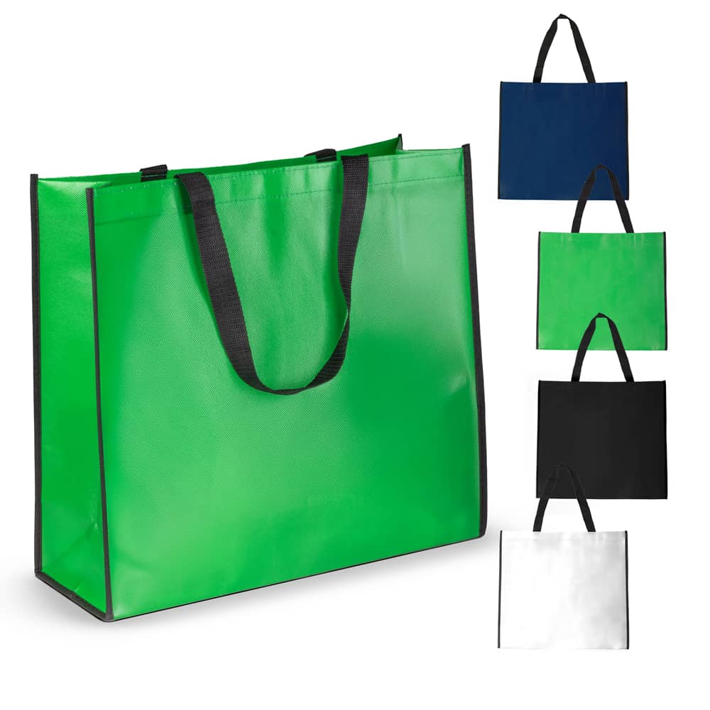 Sacola em TNT Laminado 120g m2 38,5x42cm